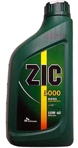 ЯМасло " ZIC'' 5000 дизель 10/40 п/с (1л.) SI-4