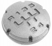 Ручка КПП 1118 заводская ДААЗ (НАКЛАДКА РУЧКИ КПП)