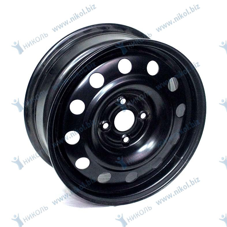 Диск КОЛЕСА ЛАДА ЛАРГУС , ВЕСТА R15 "ВАЗ" ЧЕРНЫЙ 15*6 4*100 ЕТ50 D 60