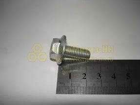 Болт М 8*20 кронштейна бампера 2106 с зубчатым бортиком (ГЕНЕР. 2108)