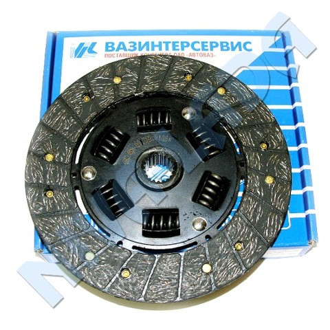 Диск сцепления 2101-21076-2106-21213 "VIS" ОРИГИНАЛ г.Тольятти с усиленной пружиной