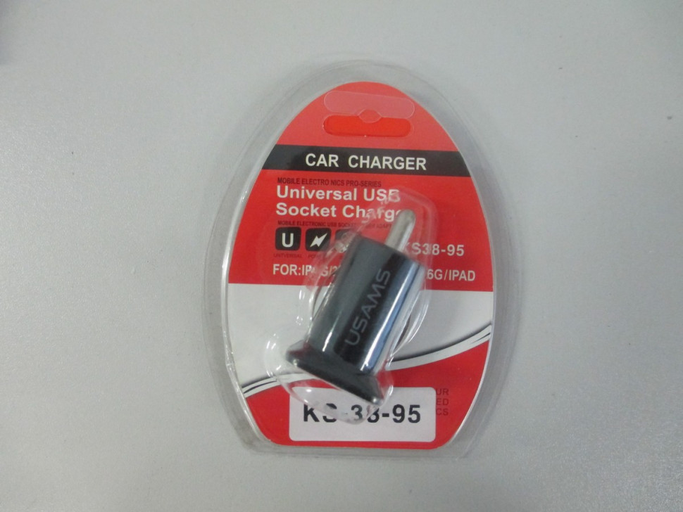 ЗАРЯДНОЕ ДЛЯ ТЕЛЕФОНА KS-38-95 2USB
