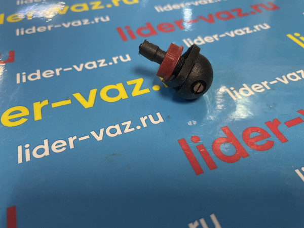 Форсунка омывателя 2170-2123 веерная на гайке