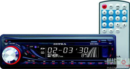 Магнитофон SUPRA SCD-304 U,CD/mp3 ресивер USB