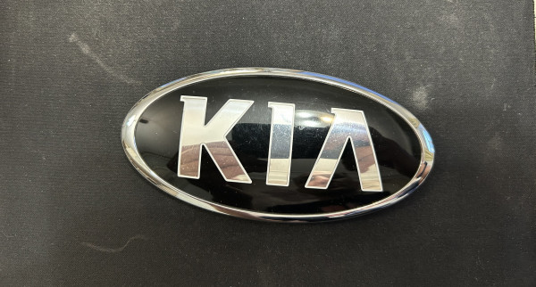 ЗНАЧЕК-ЭМБЛЕМА КАПОТА КИА СТИНГЕР (KIA STINGER) 120*60 мм ОРИГИНАЛ