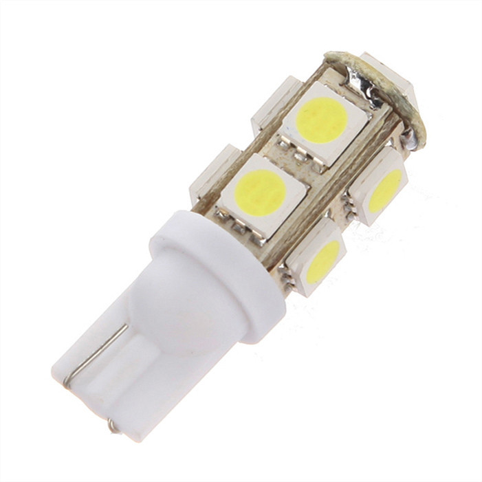 Светодиод  б/ц 12V 5W WHITE (9SMD) 5050) 3 этажа W2.1*9.5d NOVA-PRO
